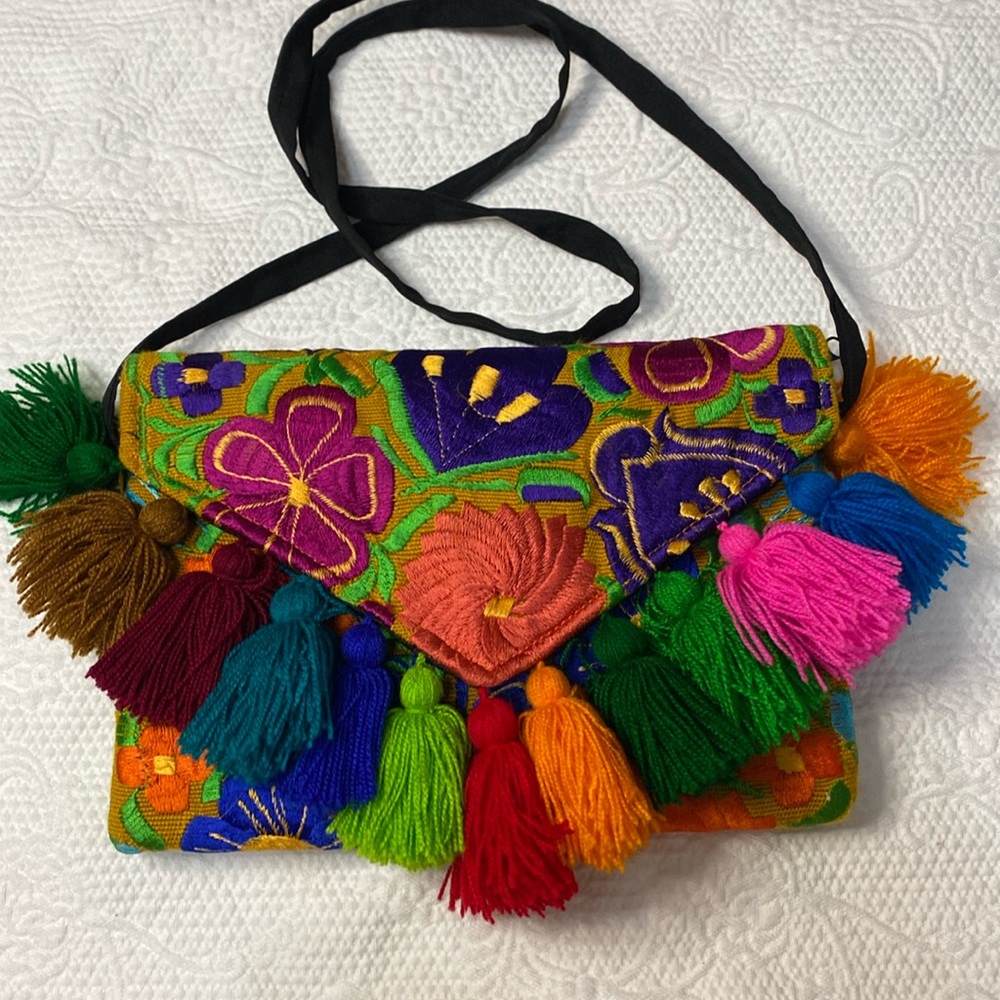 Handcrafted bag.